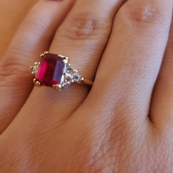 Garnet ring - Picture 4 of 8